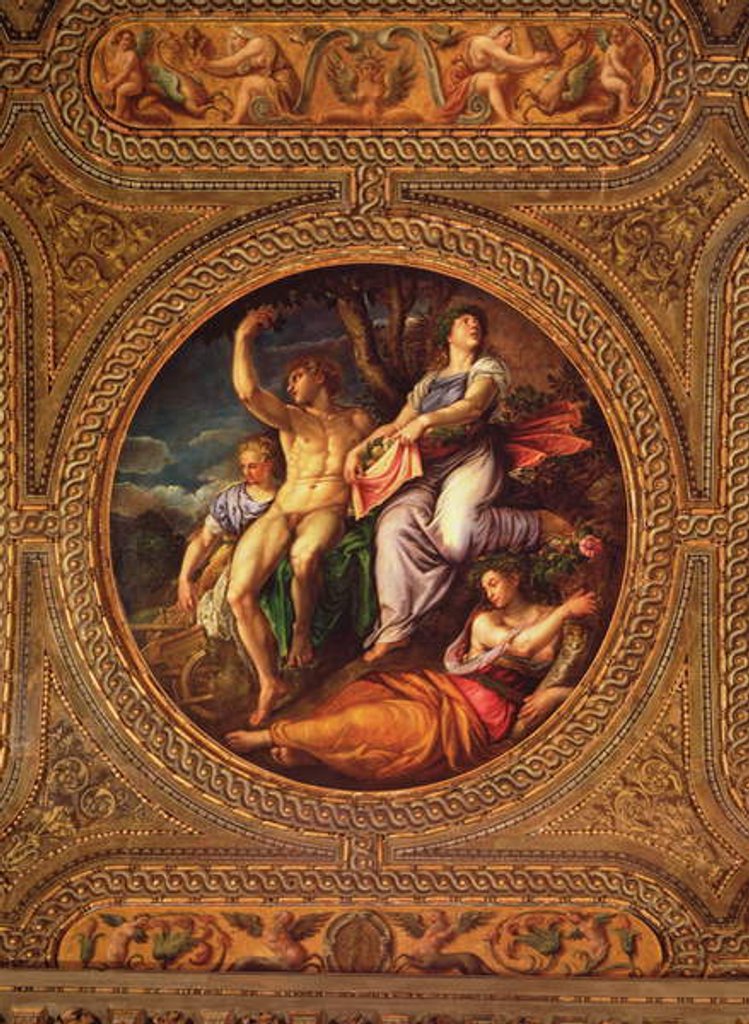 Detail of Agriculture, Pomona, Ceres and Neptune by Battista Franco