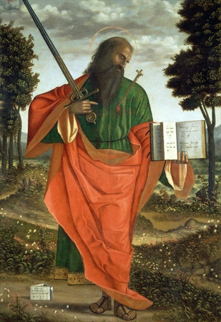 Detail of St. Paul, 1520 by Vittore Carpaccio