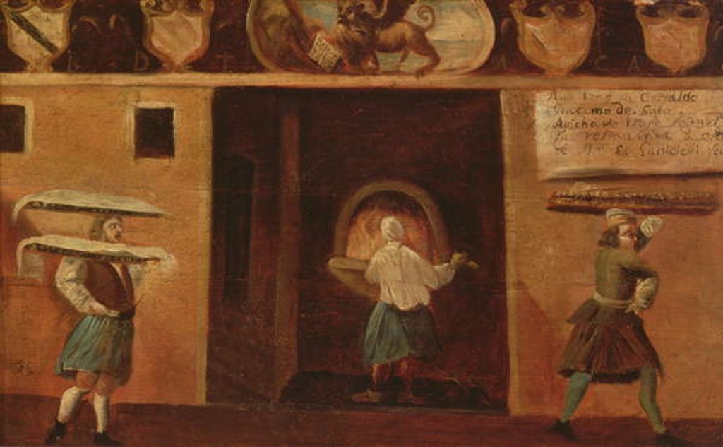 Detail of Shop Sign for Bakers and Pastry Makers by Italian School