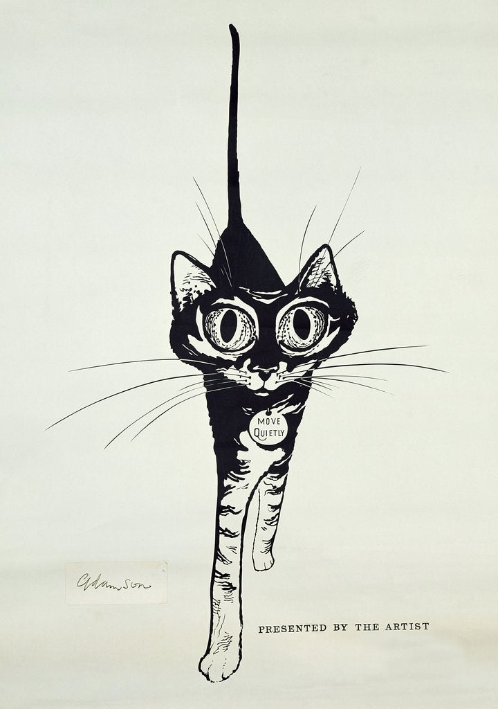 Detail of Move Quietly, c.1962 by George Adamson