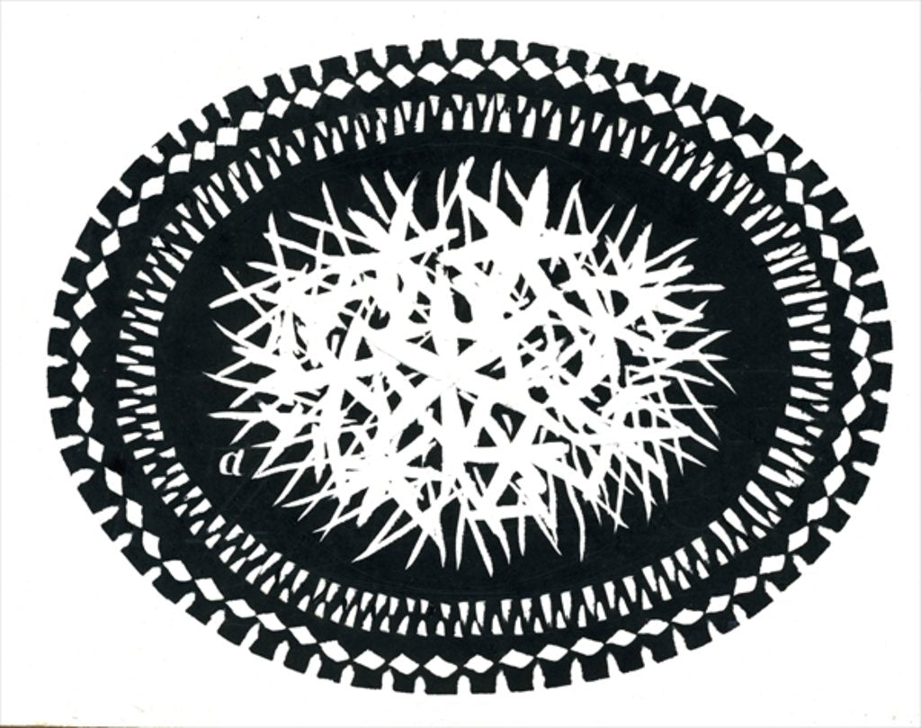 Detail of Elliptical design by George Adamson