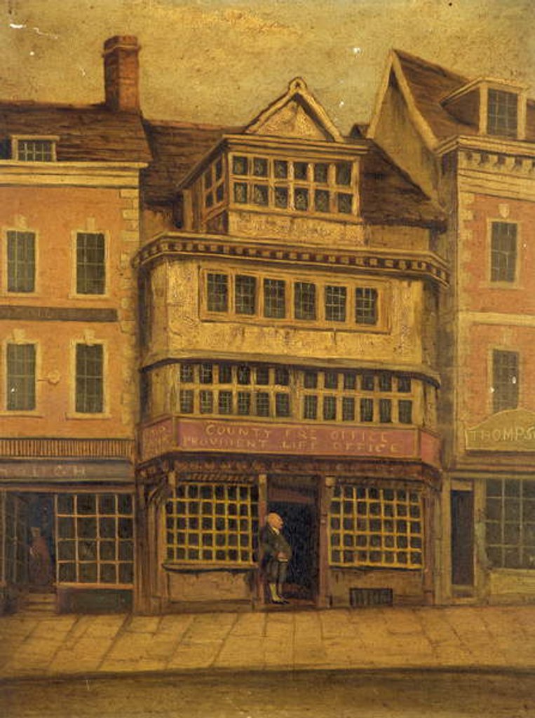 Detail of Gloucester Old Bank by J. R. Orton