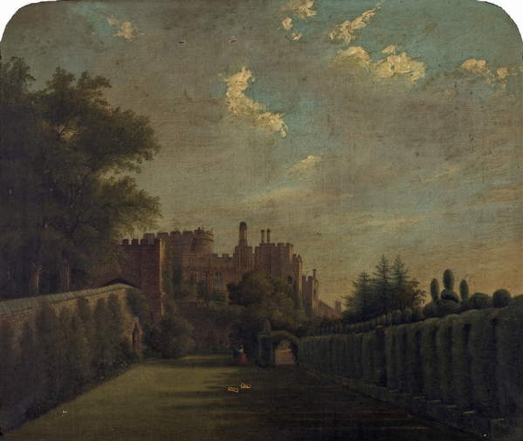 Detail of Berkeley Castle by School English
