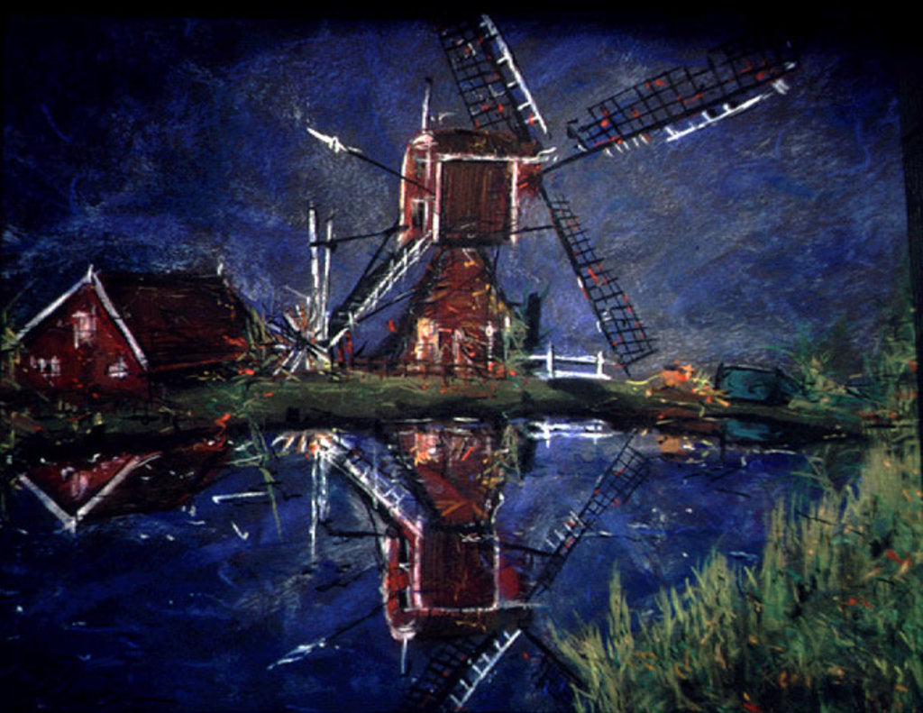 Detail of Cob Mill, 1994 by Geoffrey Robinson