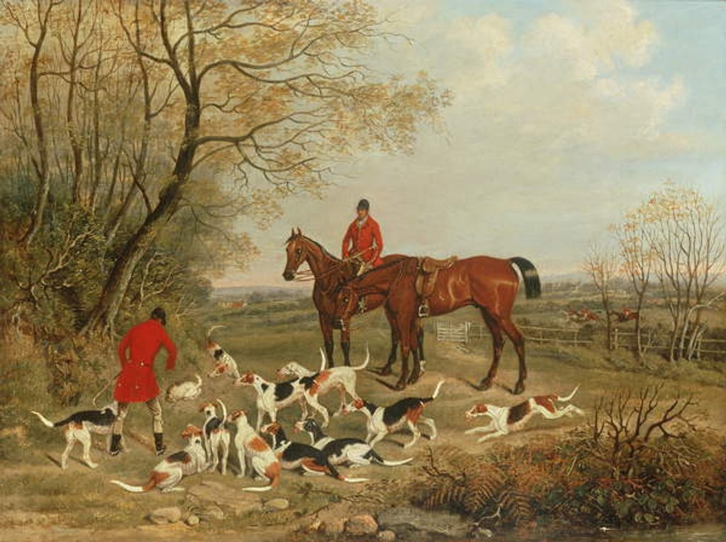 Detail of Gone to Earth, 1846 by James Russell Ryott