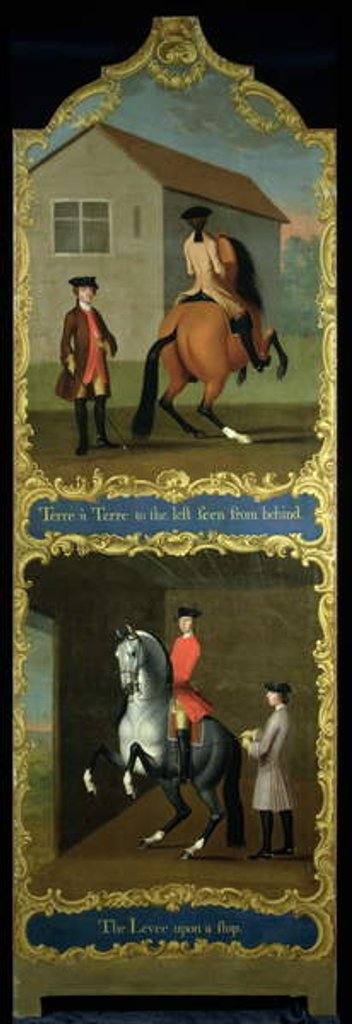 Detail of Terre a Terre to the Left Seen from Behind by Thomas of Pall Mall (attr. to) Butler