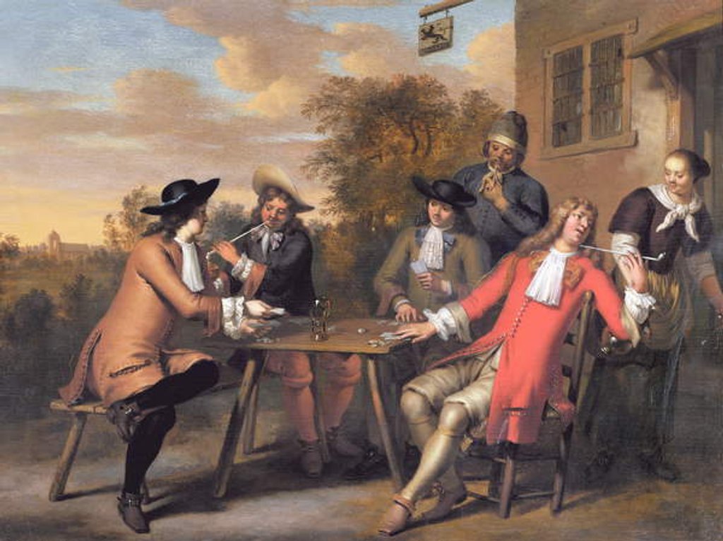 Detail of Playing Cards by Dutch School