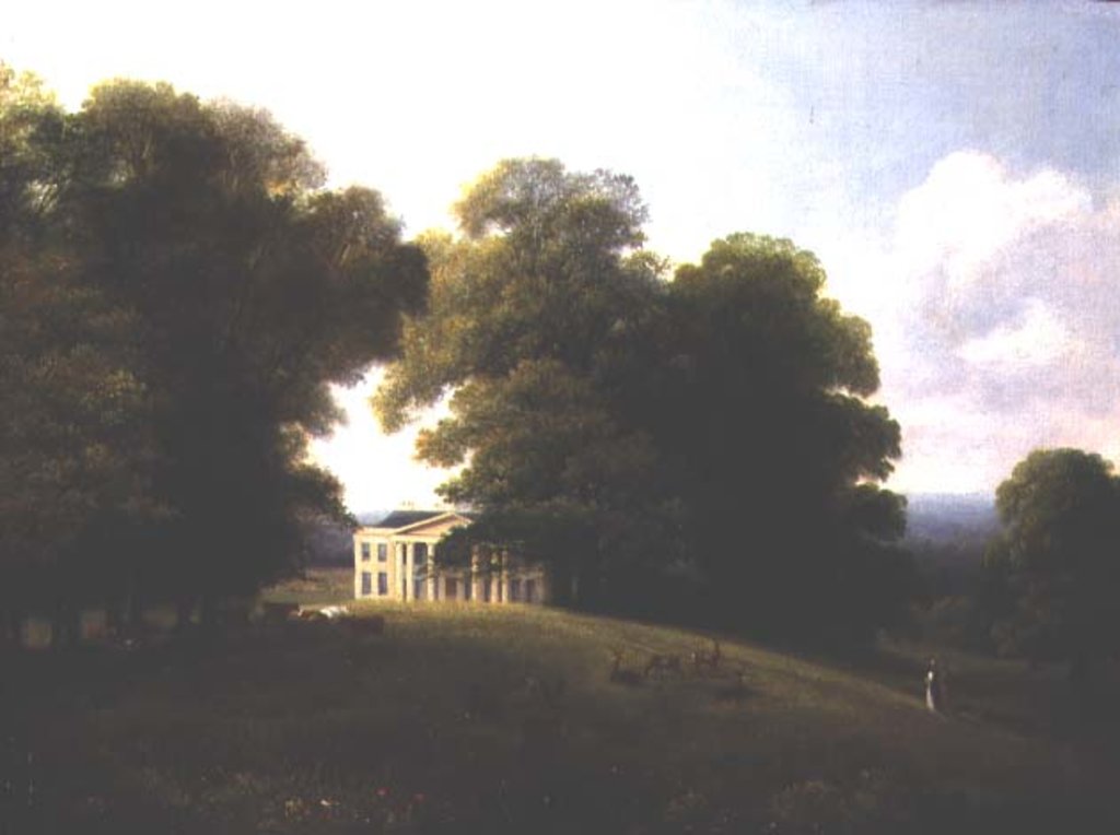 Detail of Landscape, c.1850 by English School