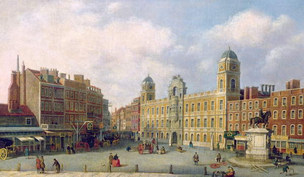 Detail of View of Northumberland House, c.1770 by William James