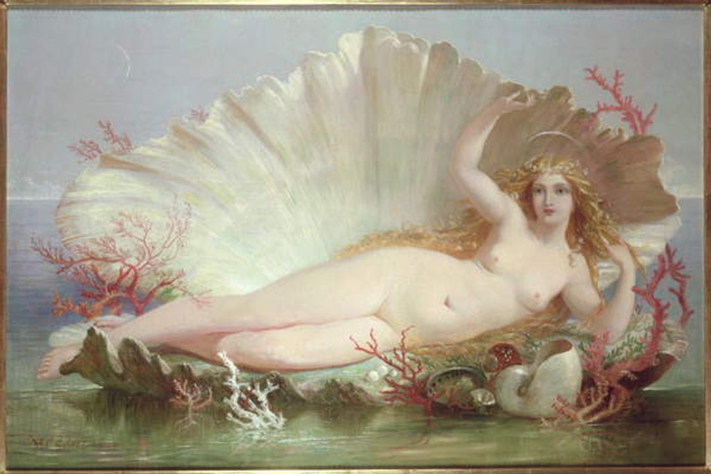 Detail of Venus, 1852 by Henry Courtney Selous