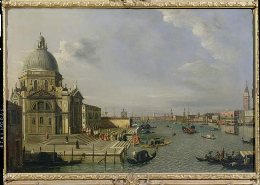 Detail of Santa Maria della Salute, Venice by William James