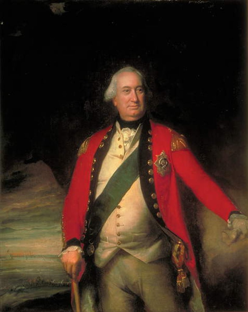 Detail of Charles, 2nd Earl and 1st Marquis Cornwallis, c.1795 by John Singleton Copley