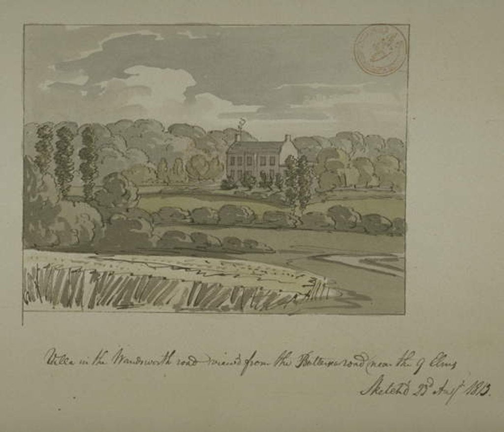 Detail of Villa in Wandsworth Road, Nine Elms by English School