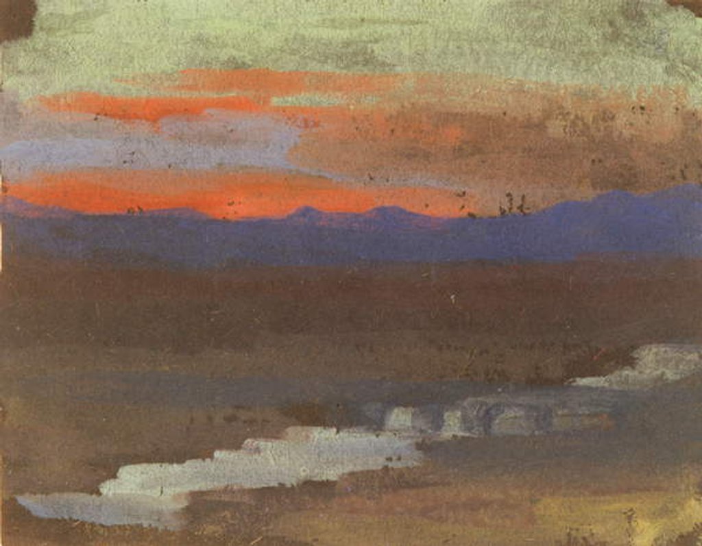 Detail of Landscape by George Sand
