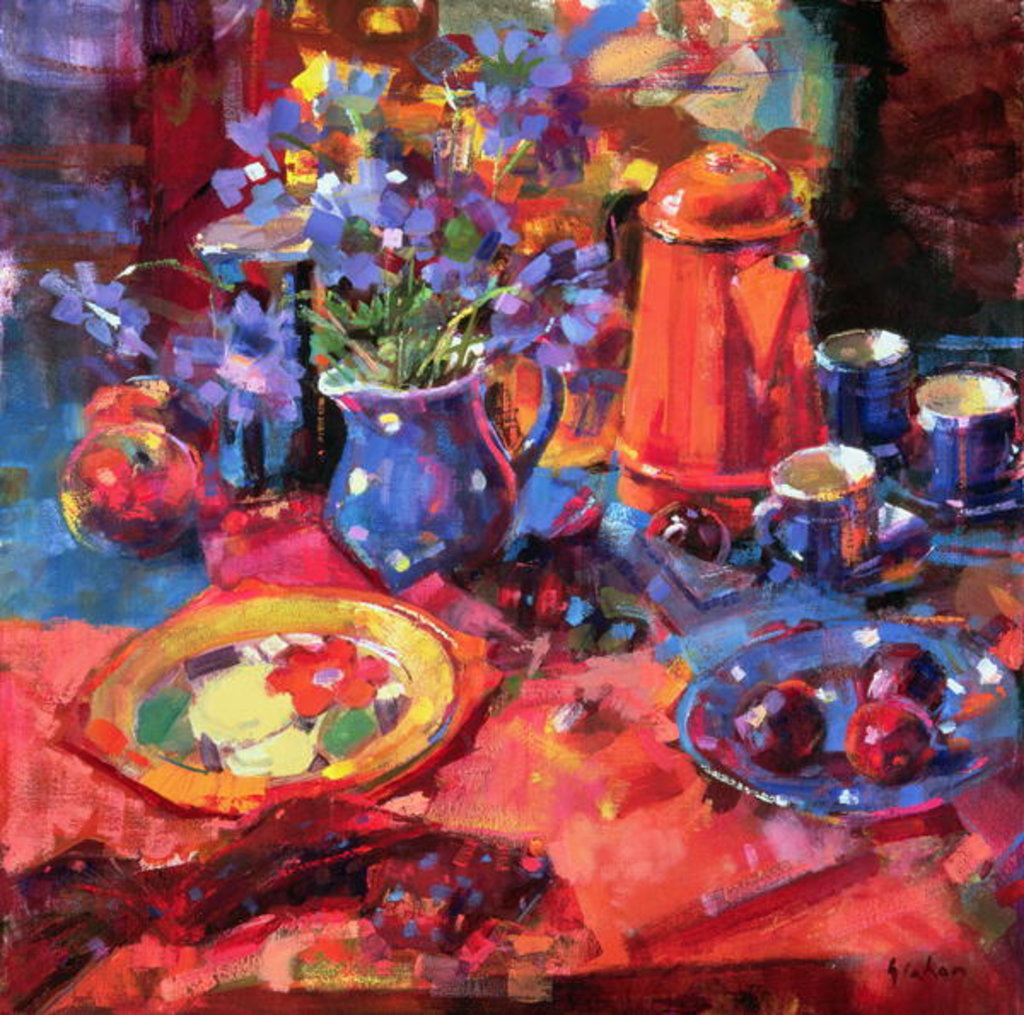 Detail of Devon Morning by Peter Graham