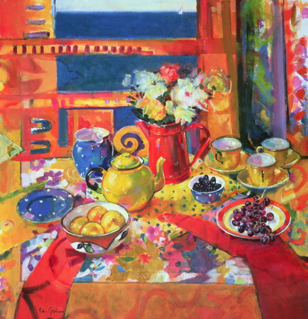 Detail of Window to Cannes by Peter Graham