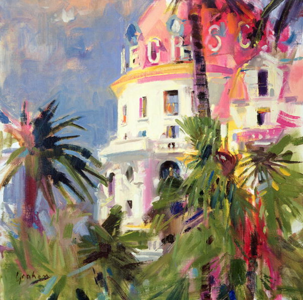 Detail of Riviera Balcony, 2002 by Peter Graham