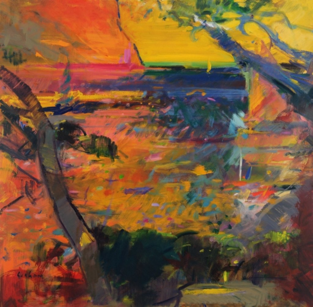 Detail of Cap Canaille Sunset by Peter Graham