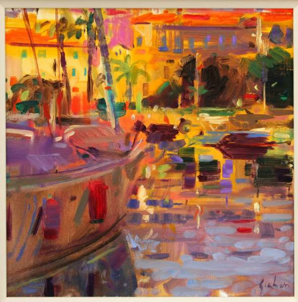 Detail of Southern French Port by Peter Graham