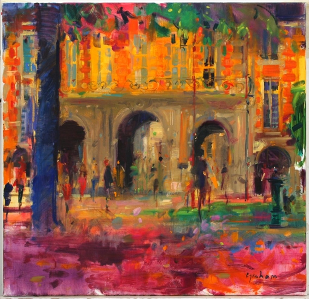 Detail of The Royal Pavillion, Place des Vosges by Peter Graham