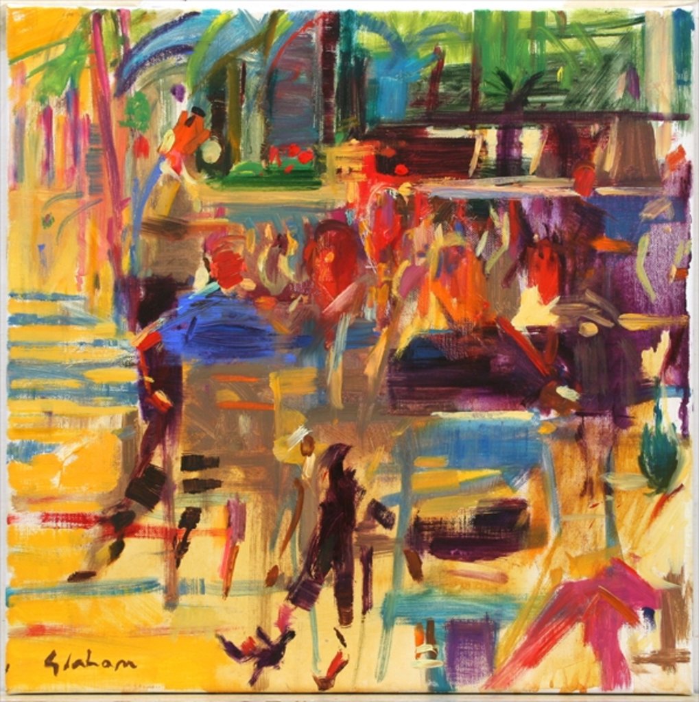 Detail of Carlton Croisette, Cannes by Peter Graham