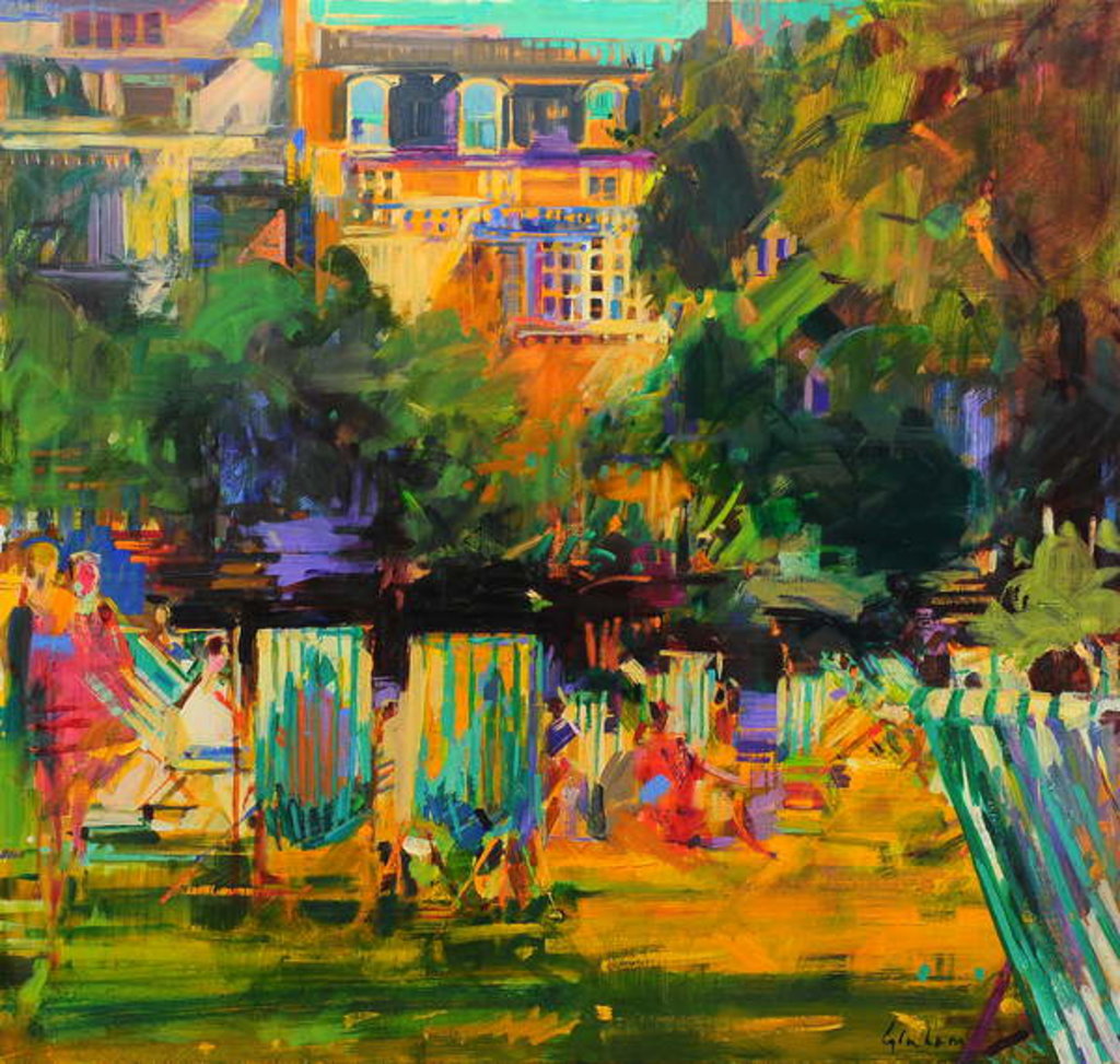 Detail of Green Park by Peter Graham