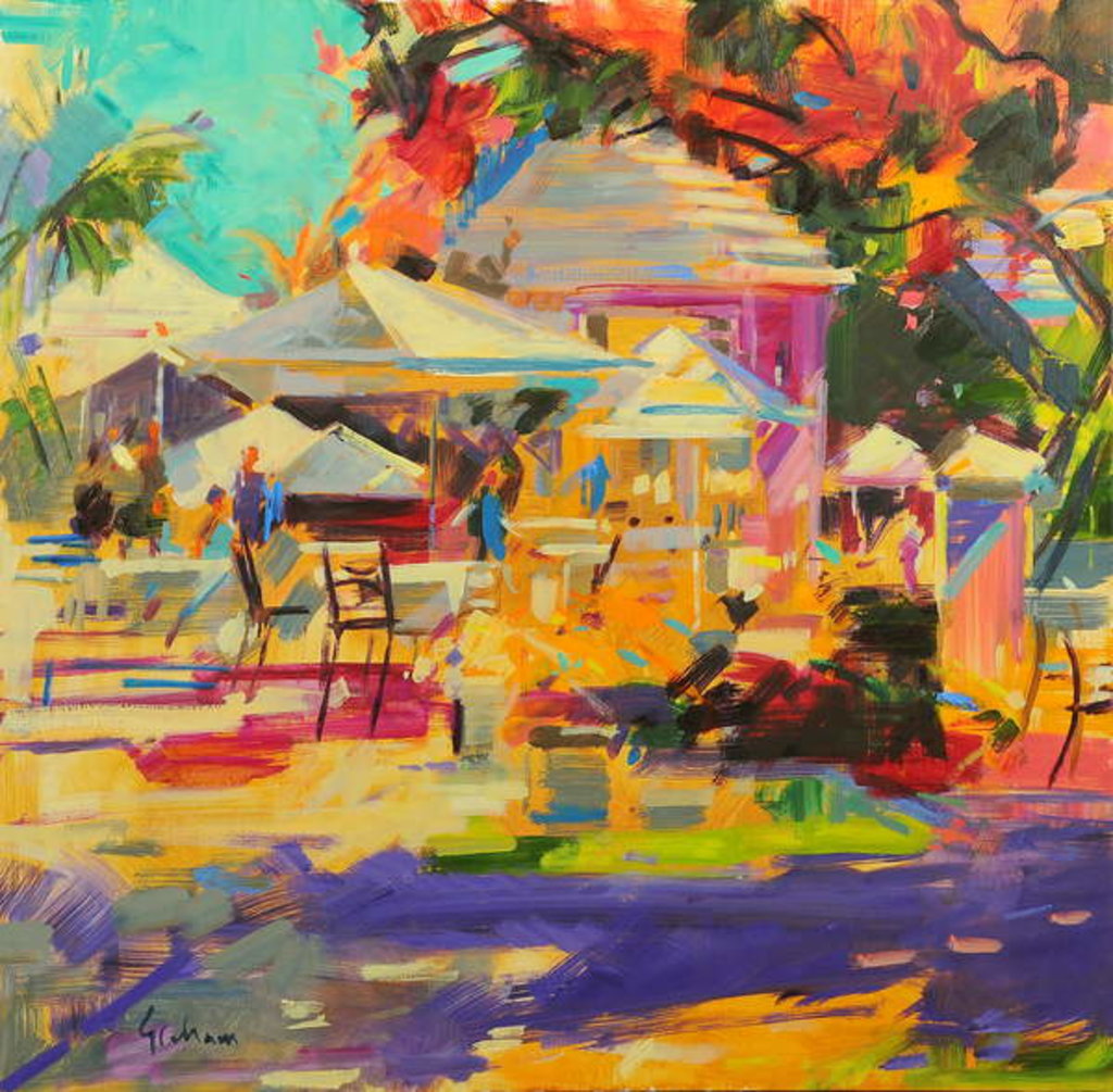 Detail of King's Point, Bermuda by Peter Graham