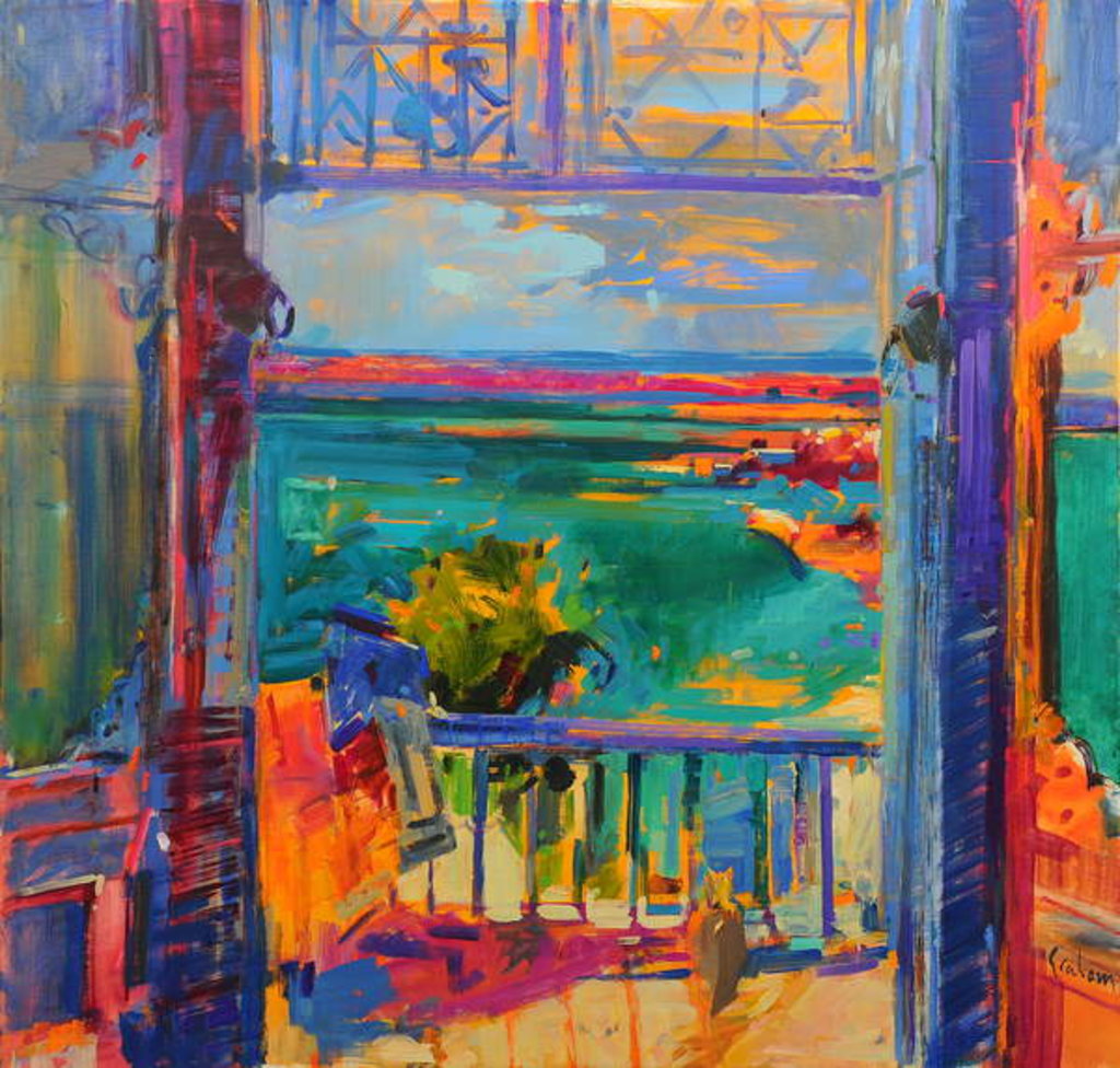 Detail of Balcon de Paradis by Peter Graham