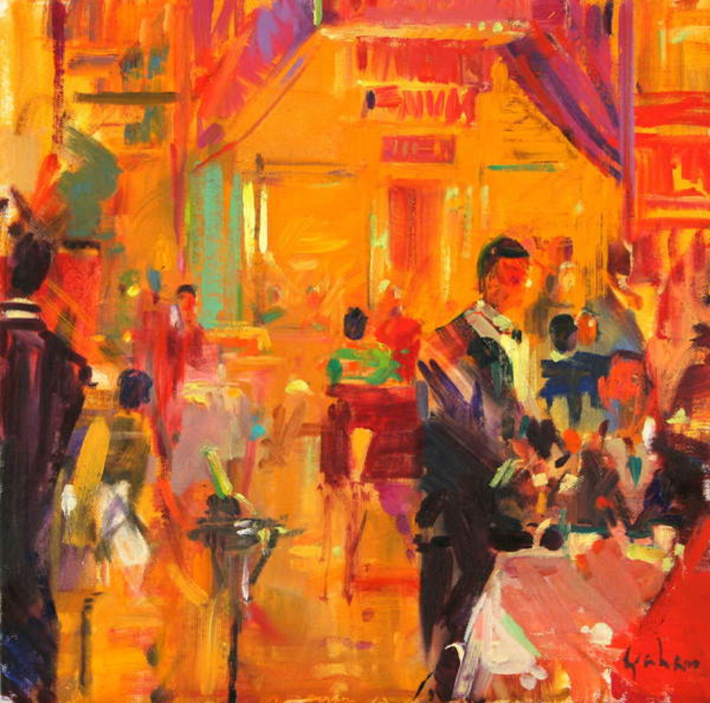 Detail of Claridges, 2011 by Peter Graham