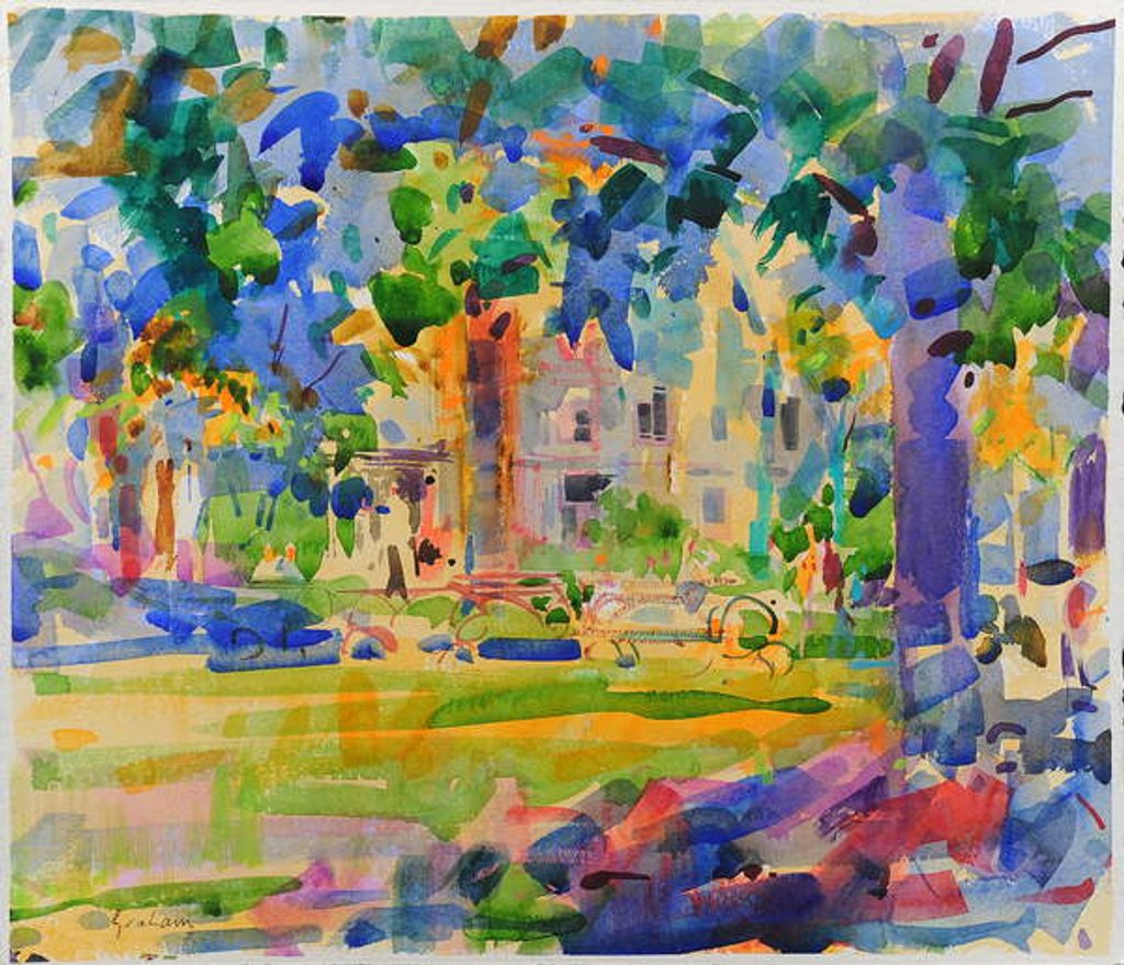 Detail of Cedar Hill, Manhattan by Peter Graham