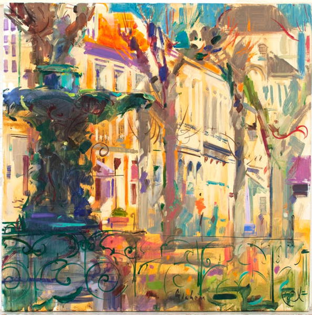 Detail of Montreuil-sur-Mer by Peter Graham