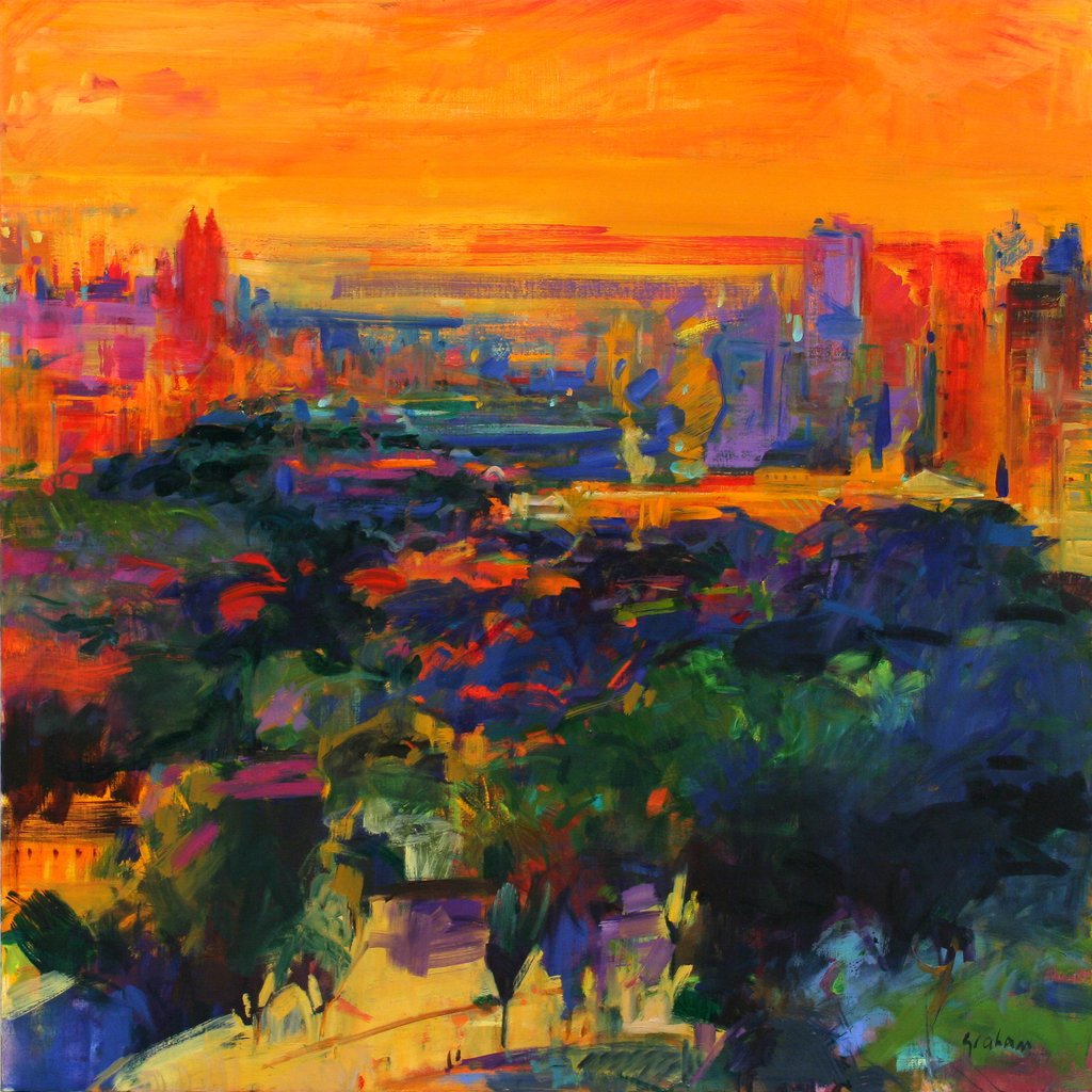 Detail of New York New York, 2023 by Peter Graham