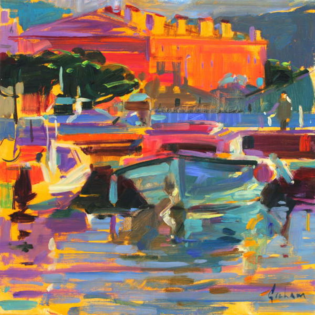 Detail of Le Bateau Dormir, 2012 by Peter Graham