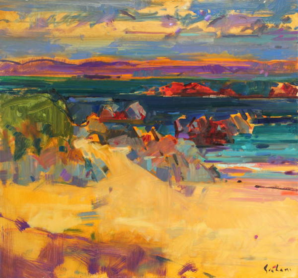 Detail of North End, Iona, 2012 by Peter Graham