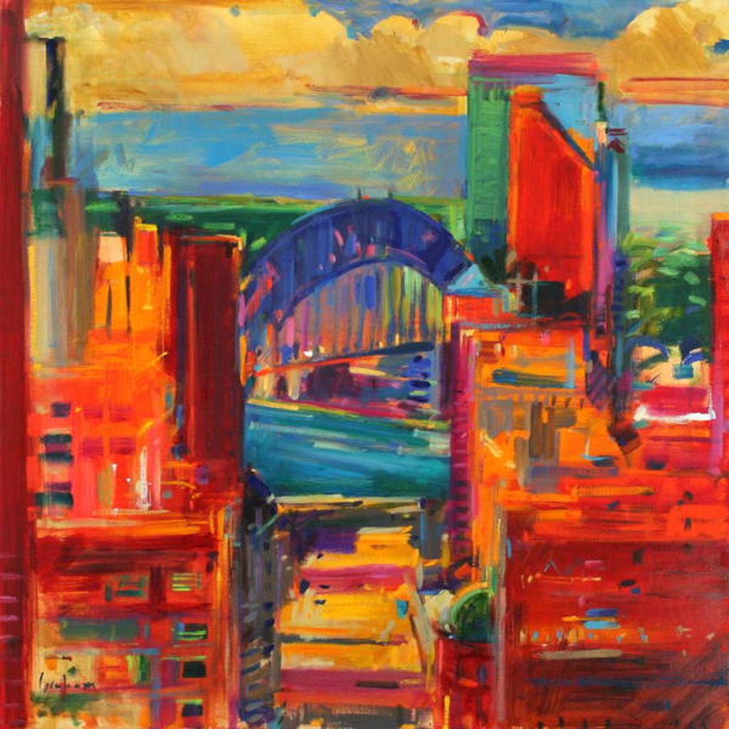 Detail of Sydney Harbour Bridge, 2012 by Peter Graham