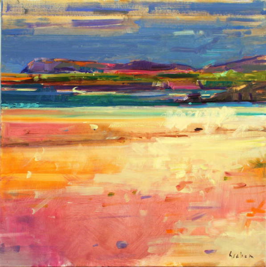 Detail of Tangusdale, Barra, 2012 by Peter Graham