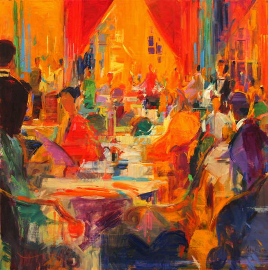 Detail of London Elegance by Peter Graham