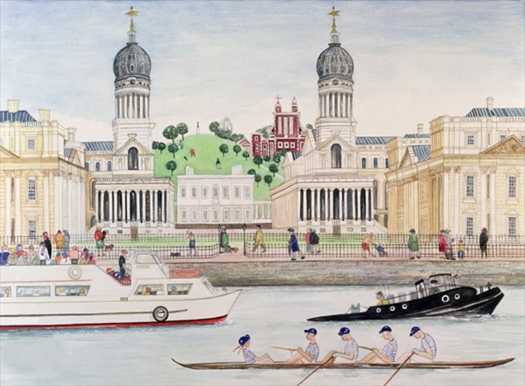 Detail of Greenwich by Gillian Lawson