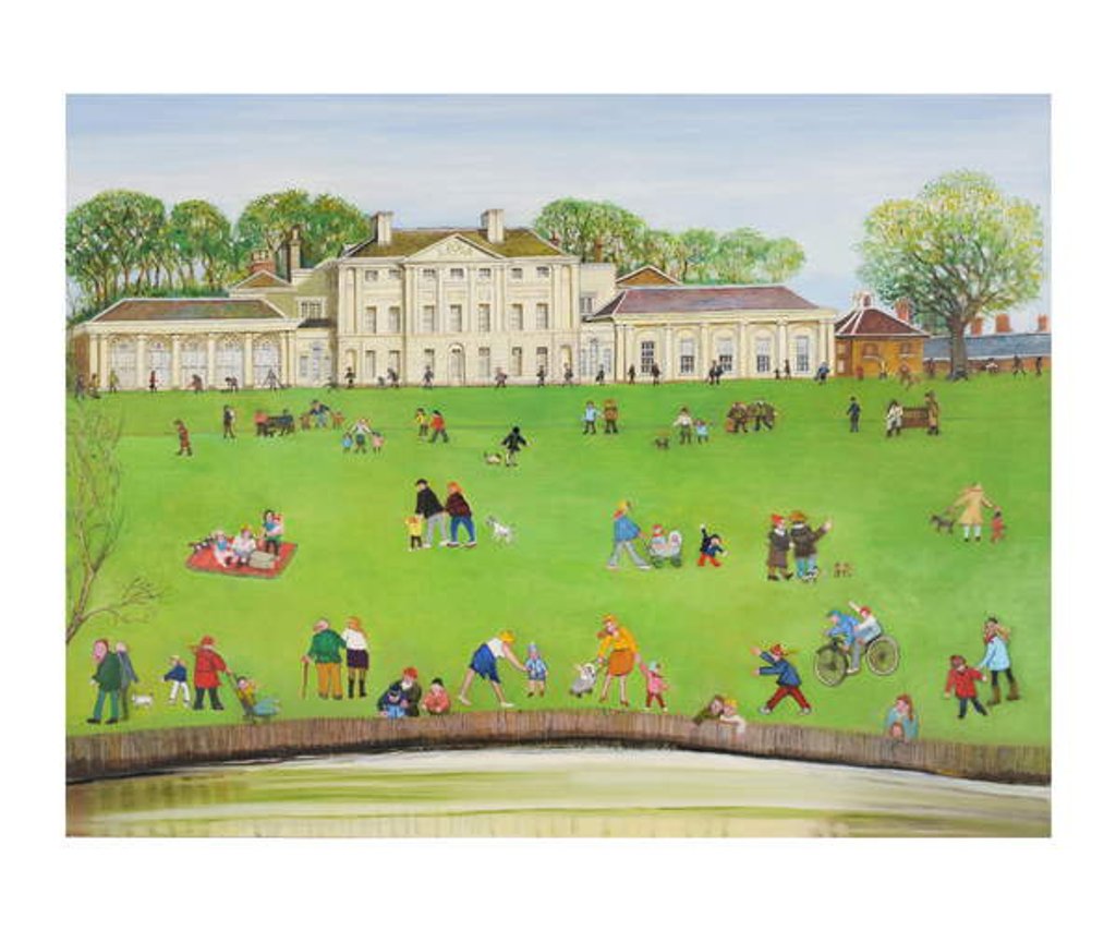 Detail of Kenwood, Hampstead, 2011 by Gillian Lawson