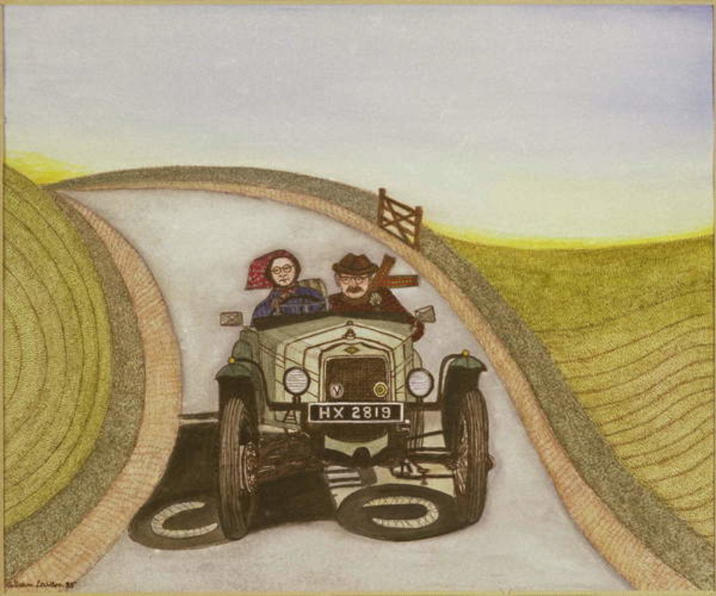 Detail of Motorcar, 1985 by Gillian Lawson