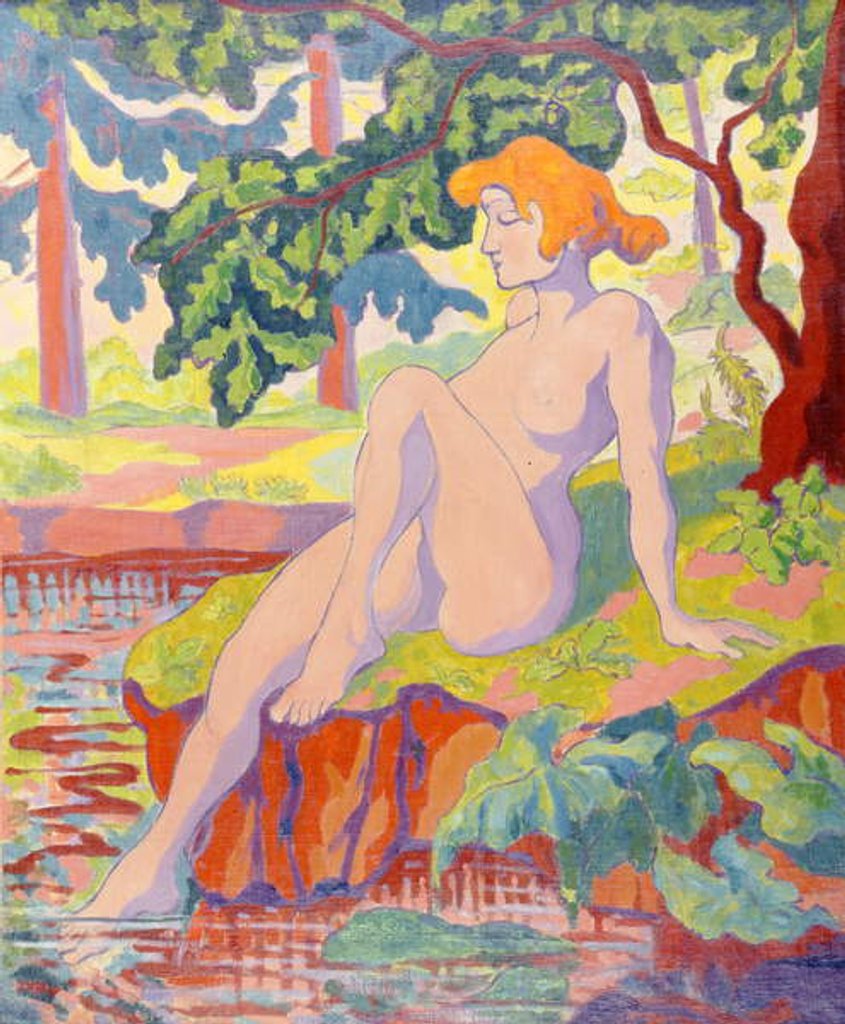 Detail of The Bather, 1898 by Paul Ranson