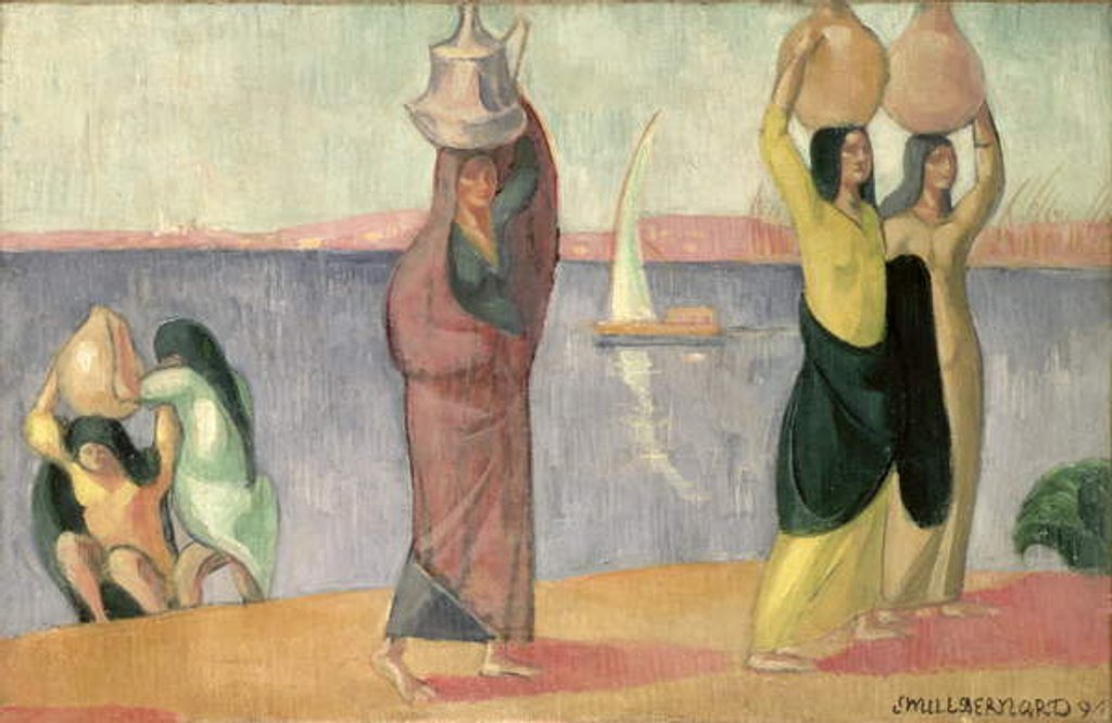 Detail of The Water Bearers, 1894 by Emile Bernard
