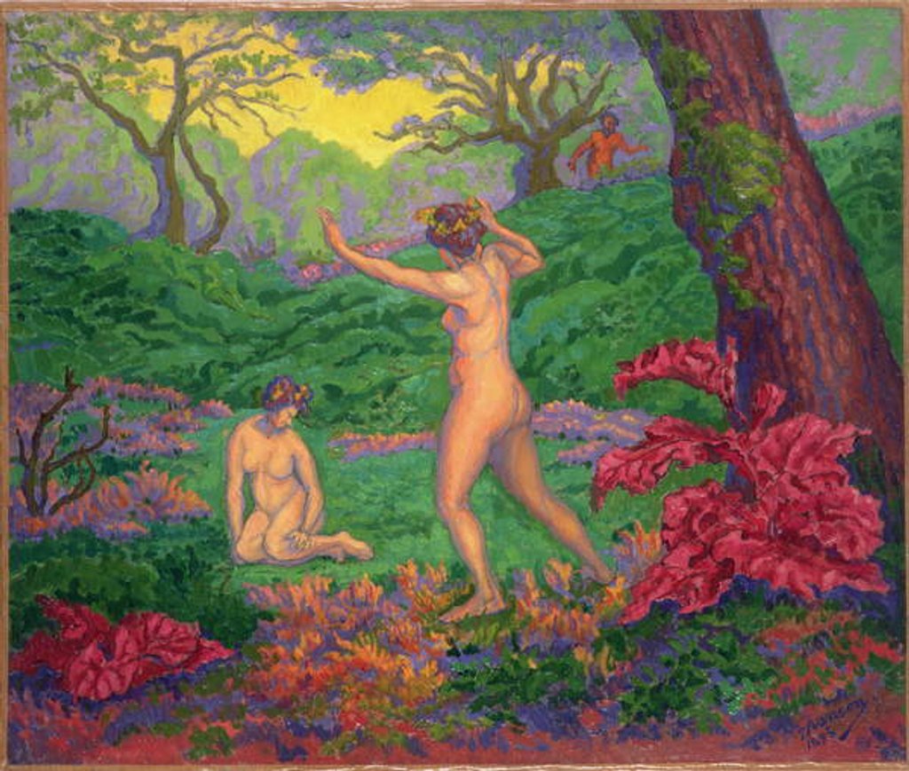 Detail of The Faun and Spring, 1895 by Paul Ranson