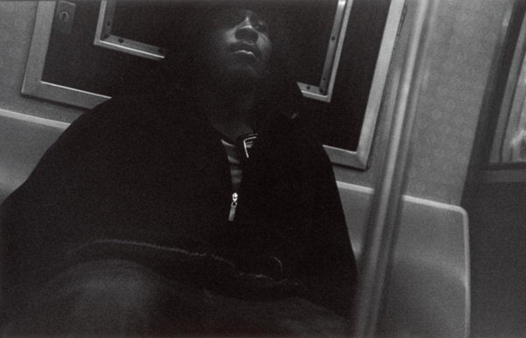 Detail of Tough Guy, NY Subway, 2006 by James Galloway