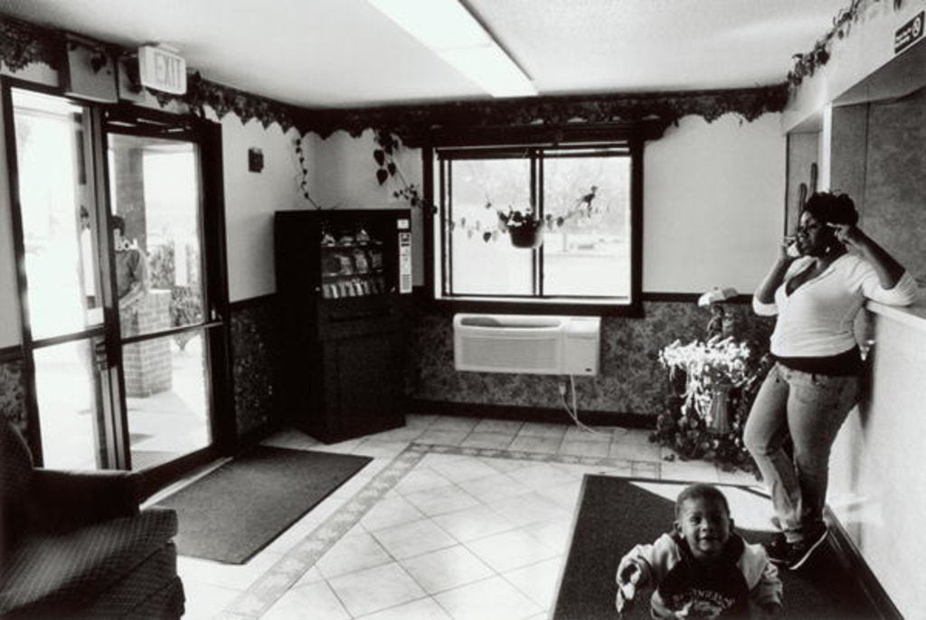 Detail of Motel Phone Call, DC, 2006 by James Galloway