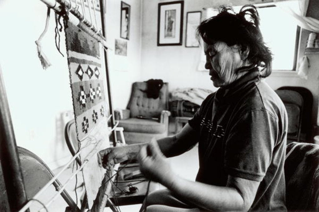 Detail of Indian Weaver, NV, 2006 by James Galloway