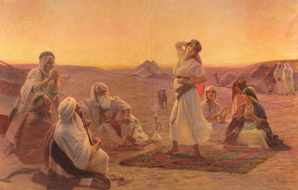 Detail of The Dancer by Otto Pilny