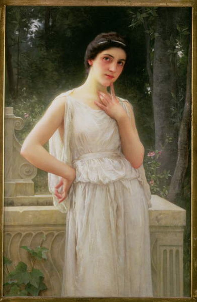 Detail of Contemplation by Charles Amable Lenoir