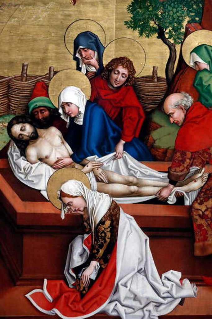 Detail of The Entombment by Martin Schongauer