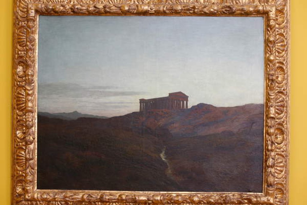 Detail of Terre antique - Le Temple, 1901 by Marie Auguste Emile Rene Menard